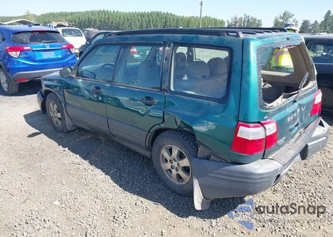 2001 Subaru Forester L z USA, uszkodzony, nr VIN JF1SF63501H722580